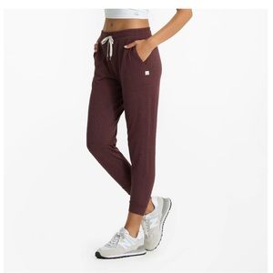 Vuori Performance Joggers Ruby Heather Size M